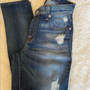 7 for all mankind skinny jeans- 25- NWOT